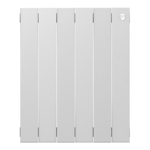 Биметаллический радиатор отопления Royal Thermo PianoForte 500 белый 6 секций — фото 2