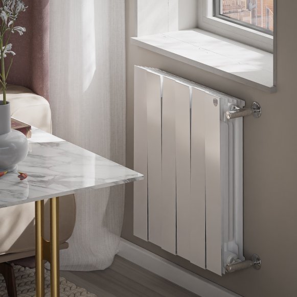 Биметаллический радиатор отопления Royal Thermo PianoForte 500 белый 6 секций