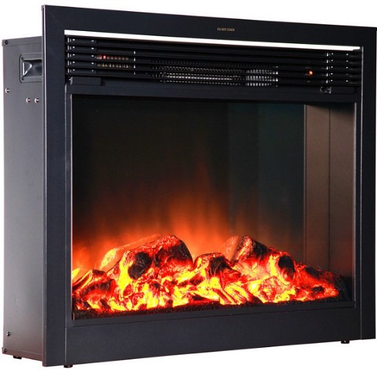 Изображение товара Электрокамин Interflame Jupiter GLS Black с пультом и звуковым сопровождением