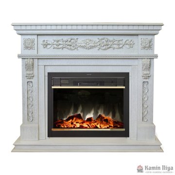 Каминокомплект RealFlame Estella 25,5/26 WT с очагом MoonBlaze LUX Brass