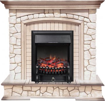 Каминокомплект Royal Flame Preston с очагом Fobos FX Black