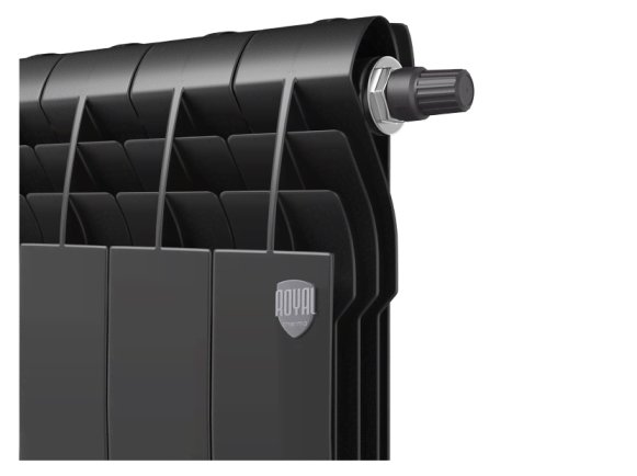 Изображение товара Биметаллический радиатор Royal Thermo BiLiner 14 секций Noir Sable 1.68 кВт Италия