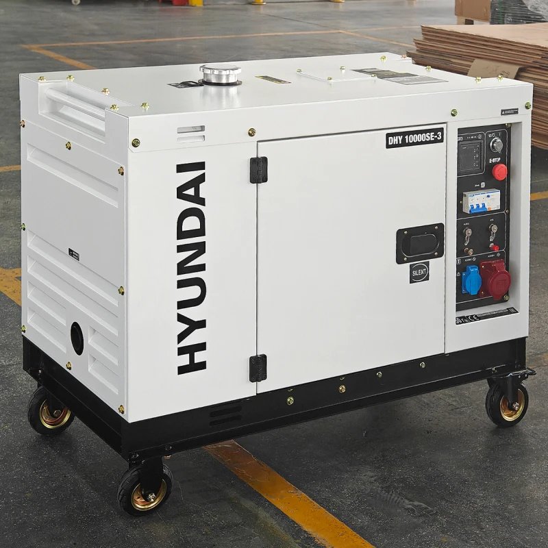Дизельный электрогенератор Hyundai DHY 10000SE-3