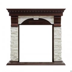 Портал Dimplex Dublin Classic арочный сланец белый