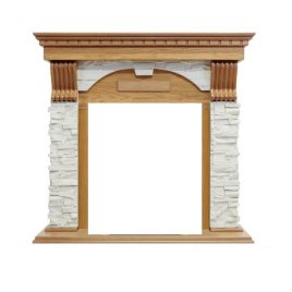 Портал Dimplex Dublin Classic арочный сланец белый