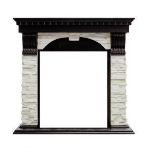 Портал Dimplex Dublin Classic арочный сланец белый