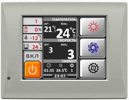 Изображение товара Приточно-вытяжная установка Shuft UniMAX-P 2000 SW ЕС для притока ивытяжки воздуха