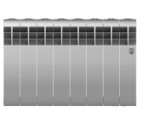 Биметаллический радиатор отопления Royal Thermo BiLiner B 350 8 секций Silver Satin
