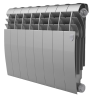 Биметаллический радиатор отопления Royal Thermo BiLiner B 350 8 секций Silver Satin