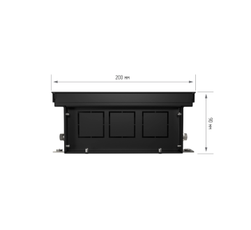 Внутрипольный конвектор Royal Thermo Atrium 90/200/2200-DG-U-NA