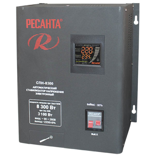 Стабилизатор напряжения Ресанта СПН-8300 — фото 1