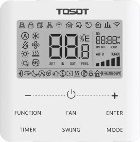 Напольно-потолочная сплит-система Tosot T60H-ILFA/I/T60H-ILUA/O