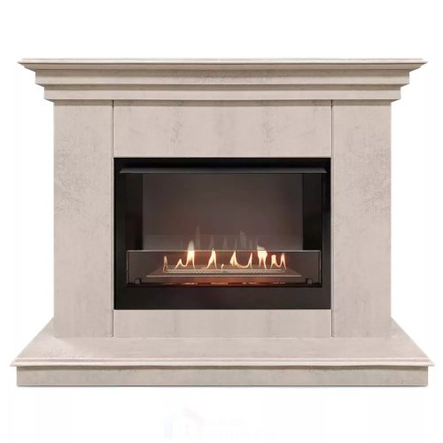Каминокомплект Хорошие Камины Марс с очагом Firelight BFP/P-2520 цемент — фото 1
