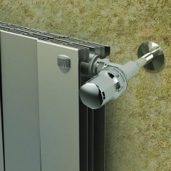 Биметаллический радиатор отопления Royal Thermo PianoForte 500 12 секций Silver Satin