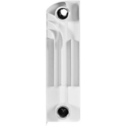 Биметаллический радиатор отопления Stout Vega 200 4 секции боковое подключение белый RAL 9016