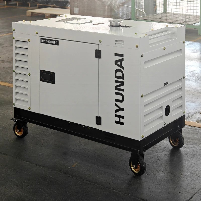 Дизельный электрогенератор Hyundai DHY 10000SE-T