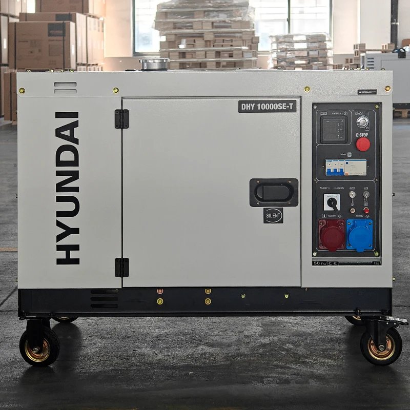 Дизельный электрогенератор Hyundai DHY 10000SE-T