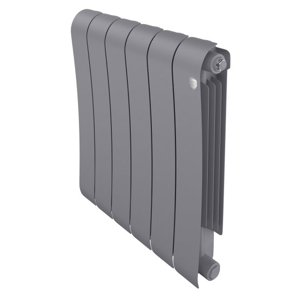 Изображение товара Биметаллический радиатор Royal Thermo Infinity 6 секций Silver Satin