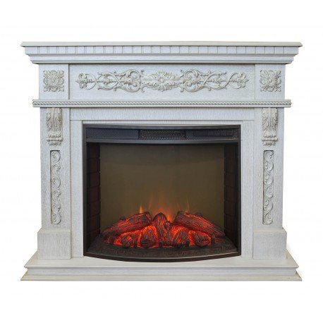 Каминокомплект RealFlame Estella 25,5/26 WT с очагом Evrika 25,5 LED