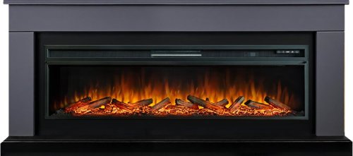 Каминокомплект Royal Flame Bergen 60 SFT (Разборный) с очагом Vision 60 LOG LED серый графит — фото 1