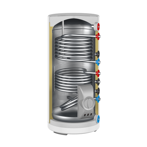 Накопительный электрический водонагреватель Thermex IRP 200 V (combi) PRO — фото 2