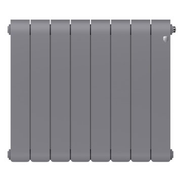 Биметаллический радиатор отопления Royal Thermo Infinity 500 8 секций Silver Satin