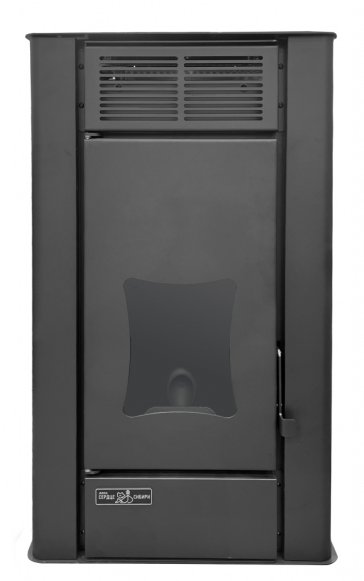 Камин пеллетный водяной Zota WD18H30 14 кВт WiFi миникотельная