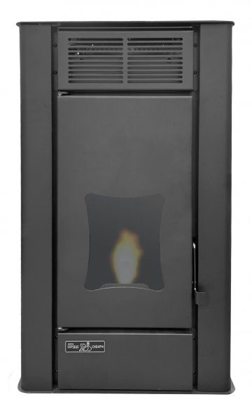 Камин пеллетный водяной Zota WD18H30 14 кВт WiFi миникотельная