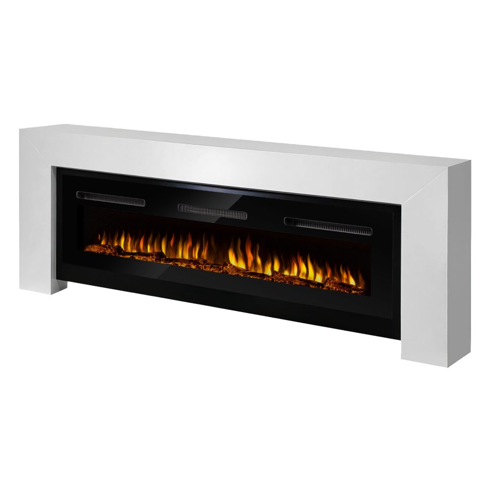 Каминокомплект Firelight Suprema Long с очагом Electrolux Infinity EFP/P-1600ULS N белый — фото 3