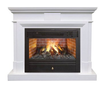 Каминокомплект RealFlame Marco 26 WT с очагом 3D Novara