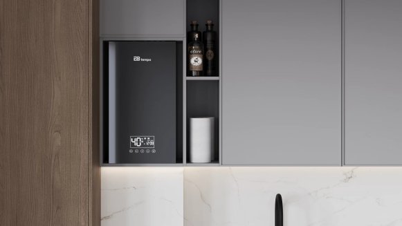 Настенный электрический котел E8 tempo EJA10V (черная стеклянная панель)