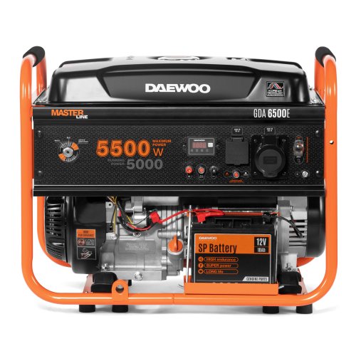Генератор бензиновый Daewoo GDA 6500E — фото 2