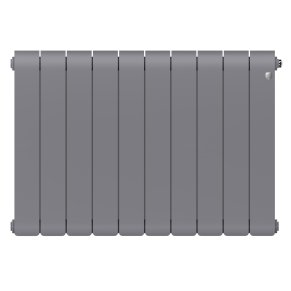 Биметаллический радиатор отопления Royal Thermo Infinity 500 10 секций Silver Satin