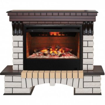Каминокомплект RealFlame Country 26 AO с очагом 3D Helios 26