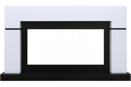 Портал Royal Flame Lindos под очаг Crystal 40 RF белый с черным