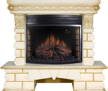 Каминокомплект Royal Flame Pierre Luxe Lord c очагом Dioramic 28 LED FX
