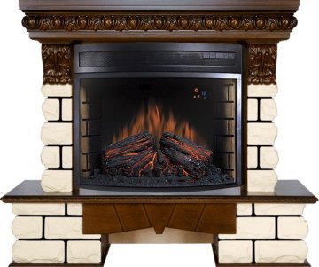 Каминокомплект Royal Flame Pierre Luxe Lord c очагом Dioramic 28 LED FX