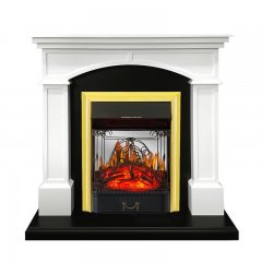 Каминокомплект Royal Flame Langford c очагом Majestic FX M Brass