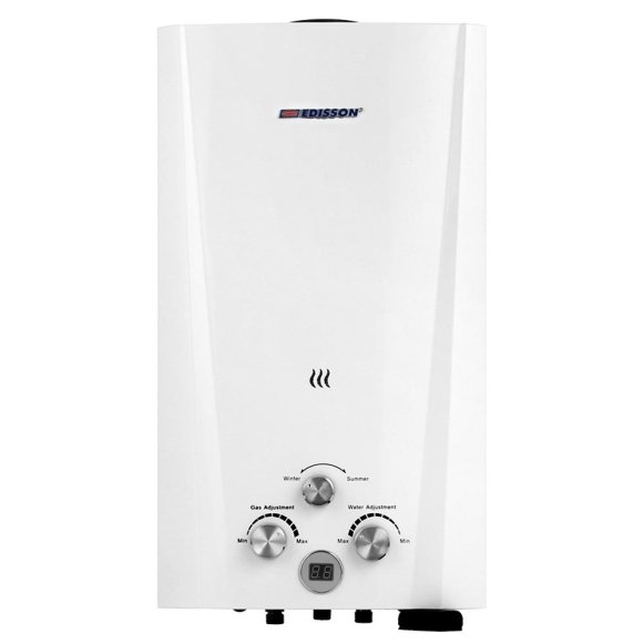 Изображение товара Газовый проточный водонагреватель Edisson E 20 D – 20 кВт, настенный, автоматический