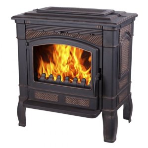 Печь-камин Fireway Gunter патина медь