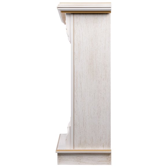 Каминокомплект Firelight Barocco 25 с очагом Electrolux EFP/P-2520LS белый дуб с золотой патиной