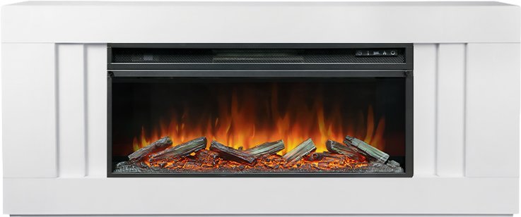 Каминокомплект Royal Flame Line (Разборный) с очагом Vision 42 LOG LED белый — фото 1