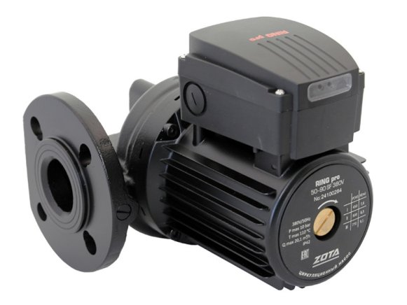 Изображение товара Циркуляционный насос Zota Ring Pro 65-90SF 380V для систем отопления и кондиционирования