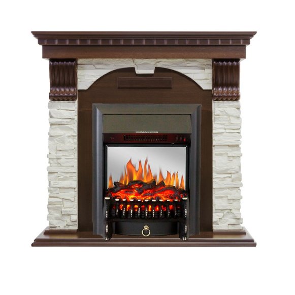 Каминокомплект Royal Flame Dublin с очагом Fobos FX M Black