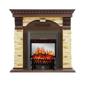 Каминокомплект Royal Flame Dublin с очагом Fobos FX M Black