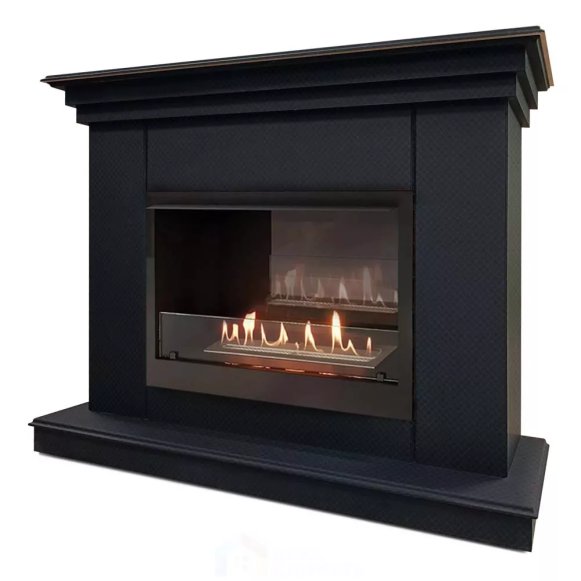 Каминокомплект Хорошие Камины Марс с очагом Firelight BFP/P-2520 черный