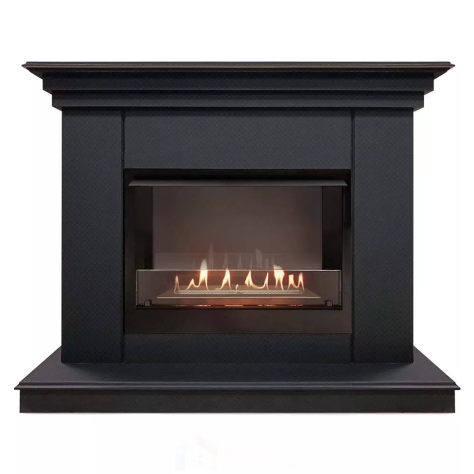 Каминокомплект Хорошие Камины Марс с очагом Firelight BFP/P-2520 черный — фото 1