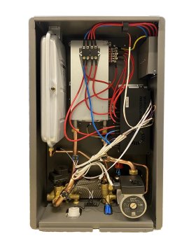 Настенный электрический котел E8 tempo EOB12W (серая металлическая панель)