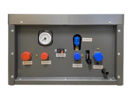 Настенный электрический котел E8 tempo EOB12W (серая металлическая панель)