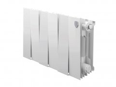 Биметаллический радиатор отопления Royal Thermo PianoForte 200 6 секций Bianco Traffico